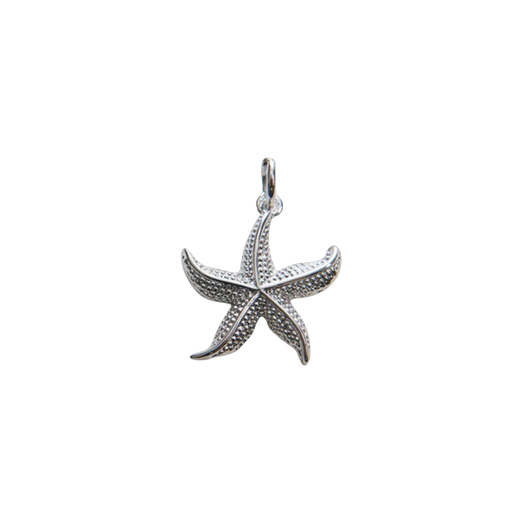 Silver Starfish Charm