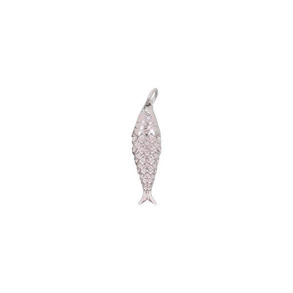 Silver Fish Charm
