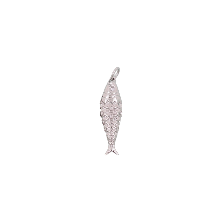 Silver Fish Charm