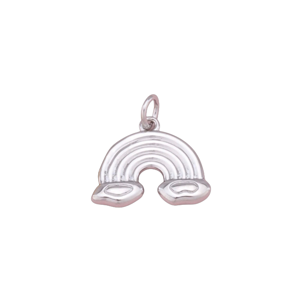 Silver Rainbow Charm