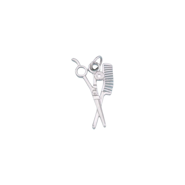 Silver Scissors Charm