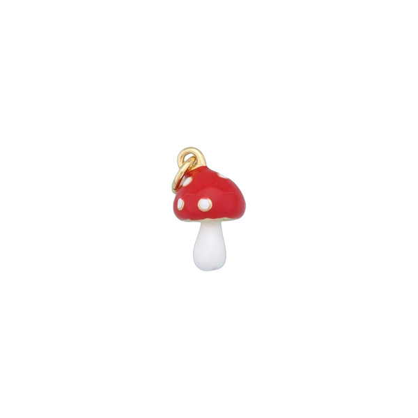 Tiny Mushroom Charm