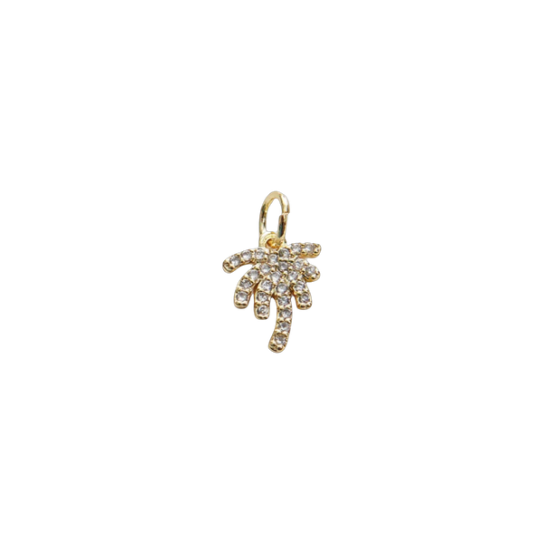 Tiny Palm Tree Charm