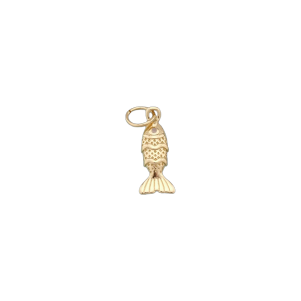 Tiny Gold Fish Charm