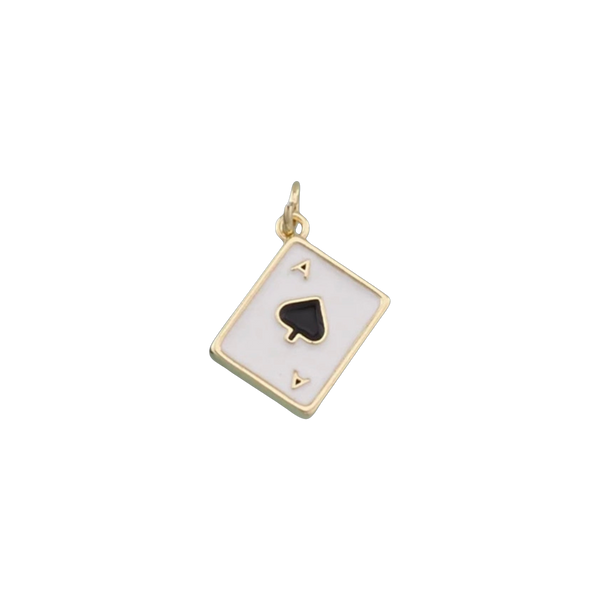 Spades Card Charm
