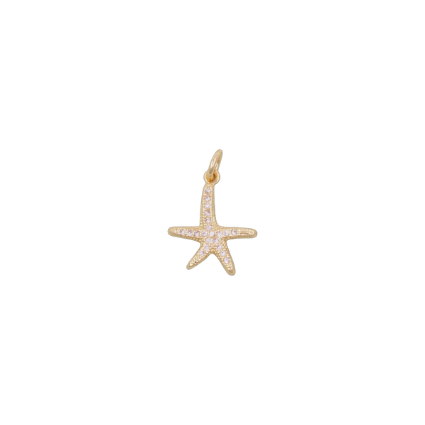 Tiny Shine Starfish Charm