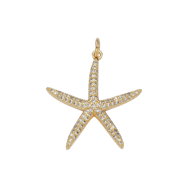 Glimmer Starfish Charm