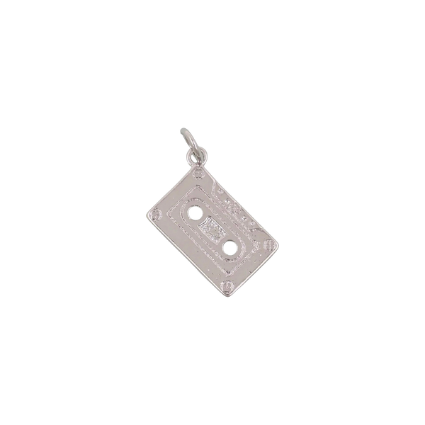Silver Tape Charm