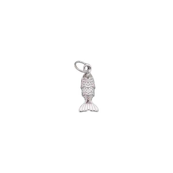 Silver Tiny Fish Charm