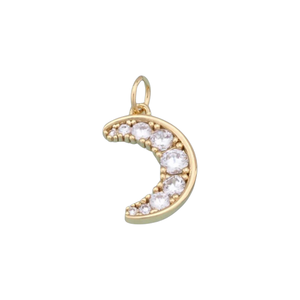 Glimmer Moon Charm