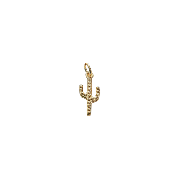 Tiny Cactus Charm