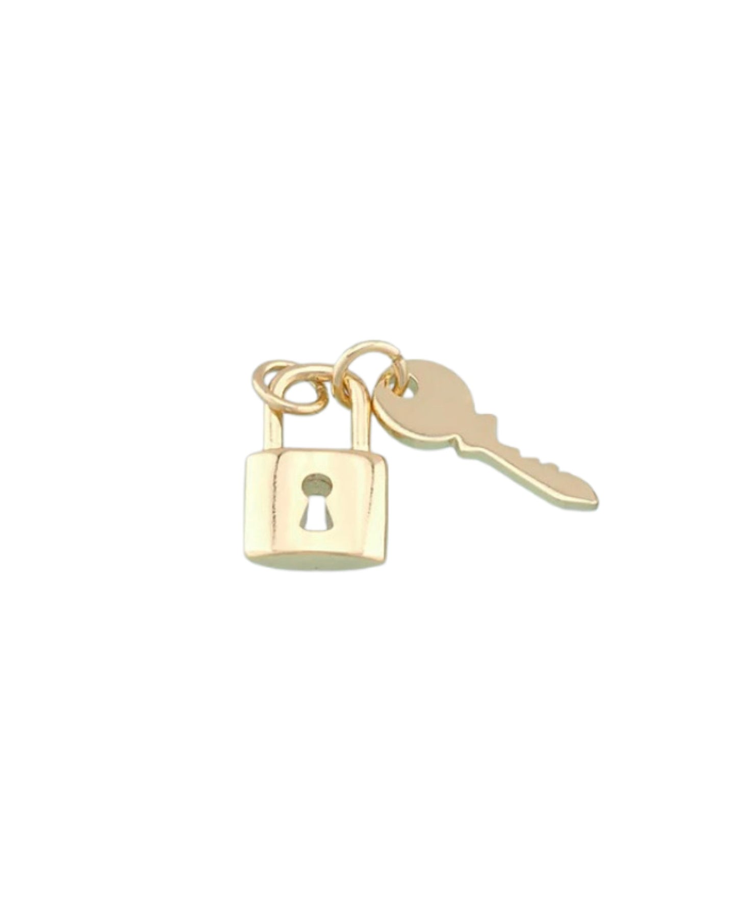 Lock & Key Charm