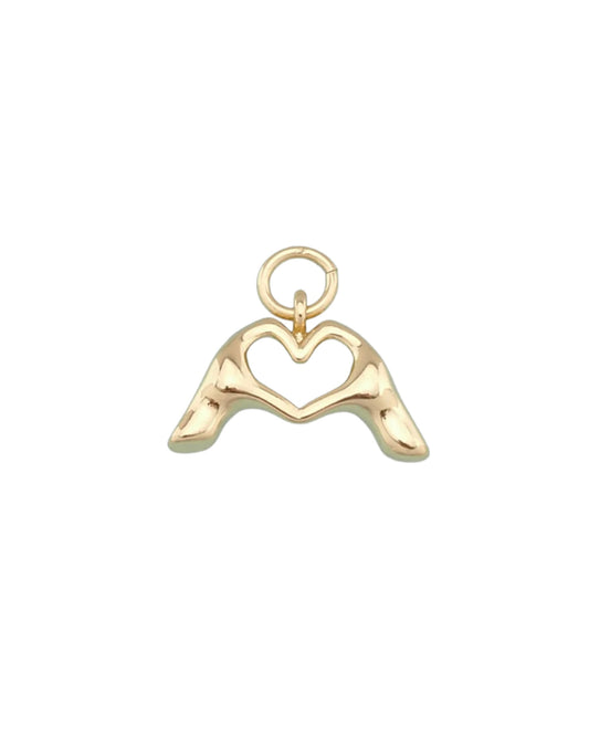 Hands Heart Charm