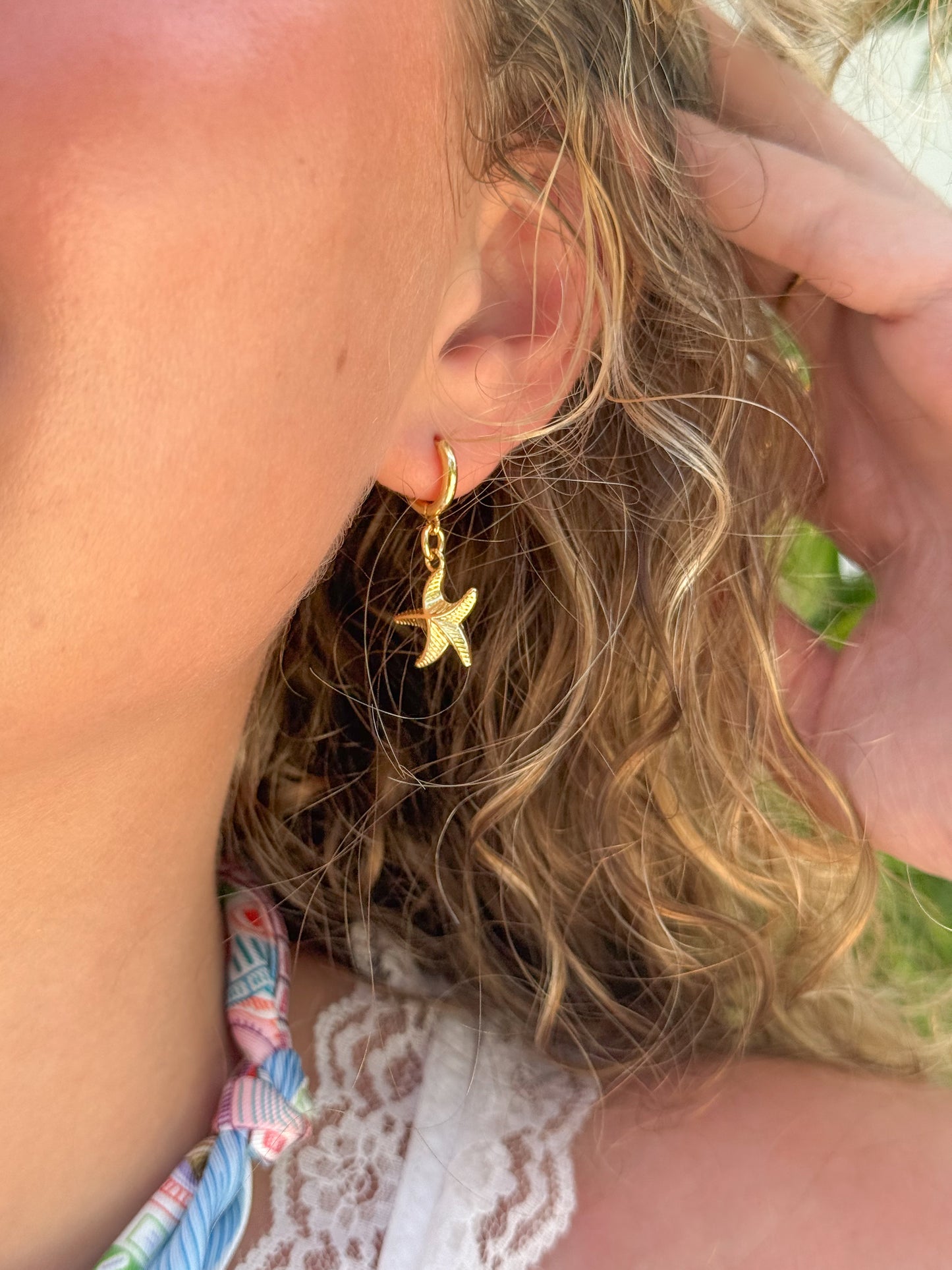 Coastal Starfish Earrings