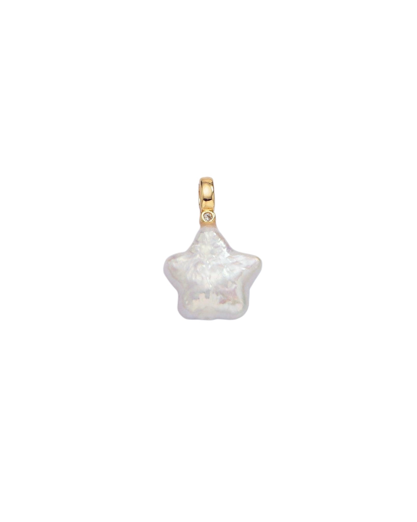 Pearl Star Charm