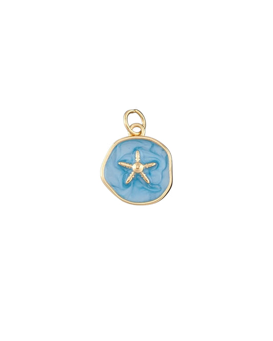 Blue Starfish Charm