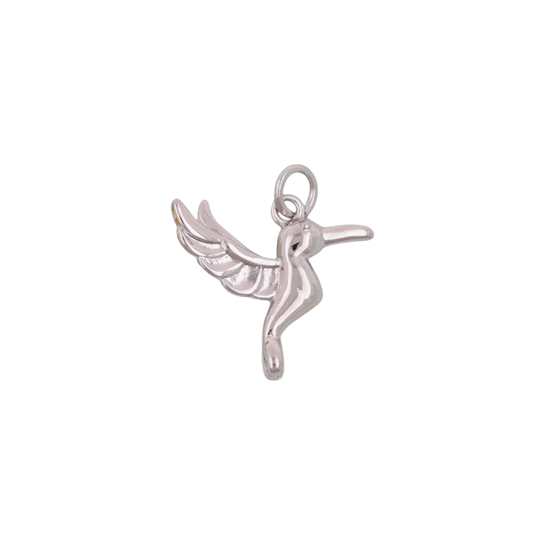 Silver Bird Charm