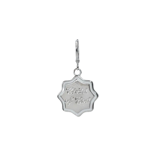 Silver Child of God Charm