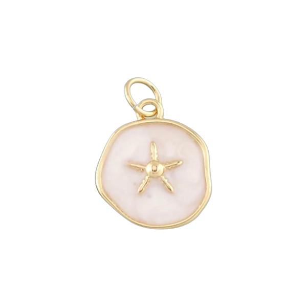 White Starfish Charm