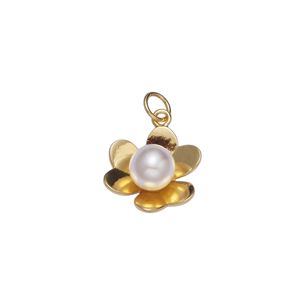 Pearl Flower Charm
