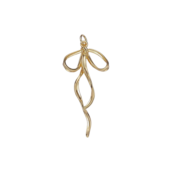 Whispy Bow Charm