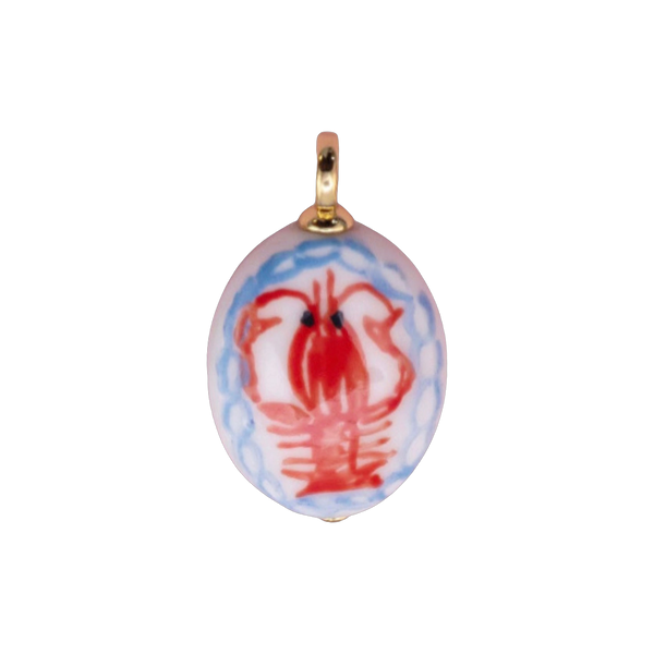 Lobster Ceramic Charm