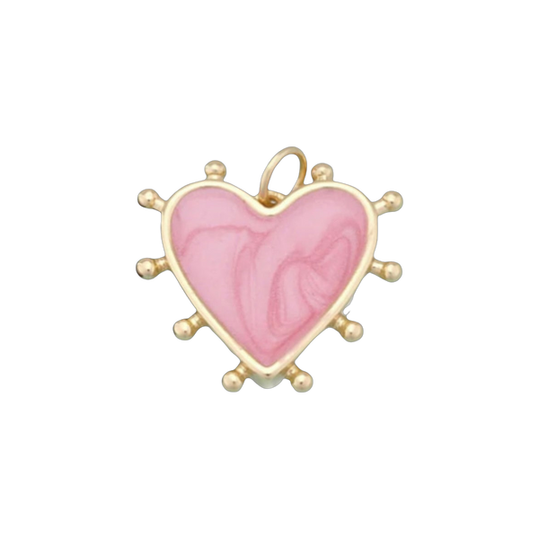 Pink Heart Charm
