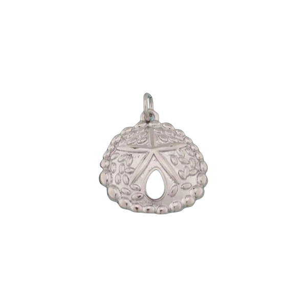 Silver Sand Dollar Charm