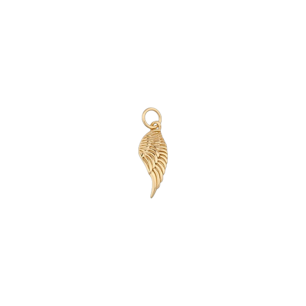Tiny Gold Wing Charm