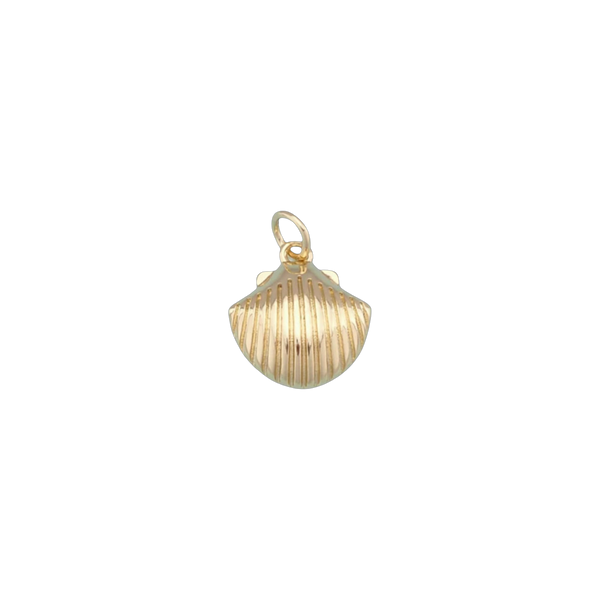 Small Golden Shell Charm