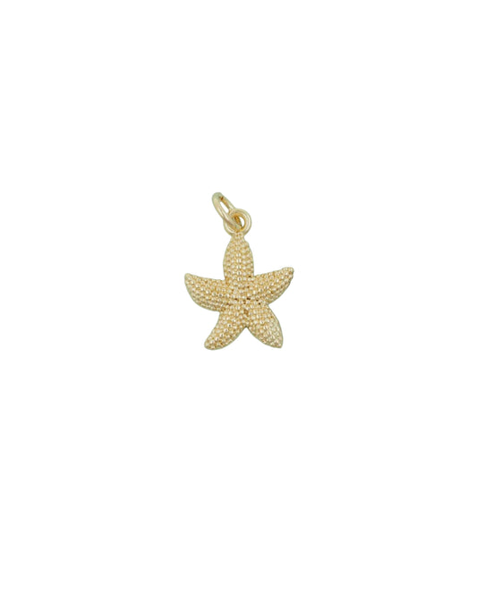 Tiny Puffy Starfish Charm