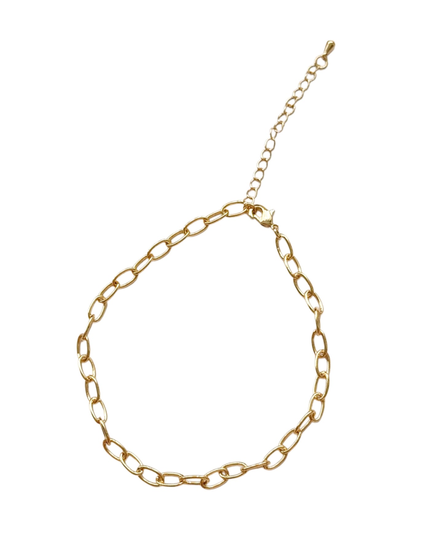 Oval Gold Bracelet