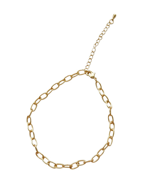 Oval Gold Bracelet