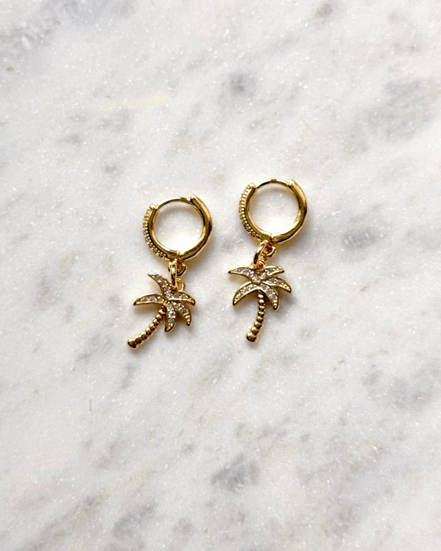 Palm Earrings