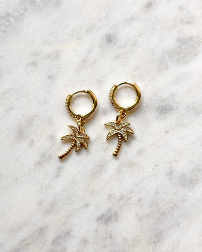 Palm Earrings
