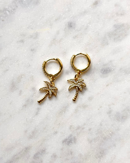 Palm Earrings
