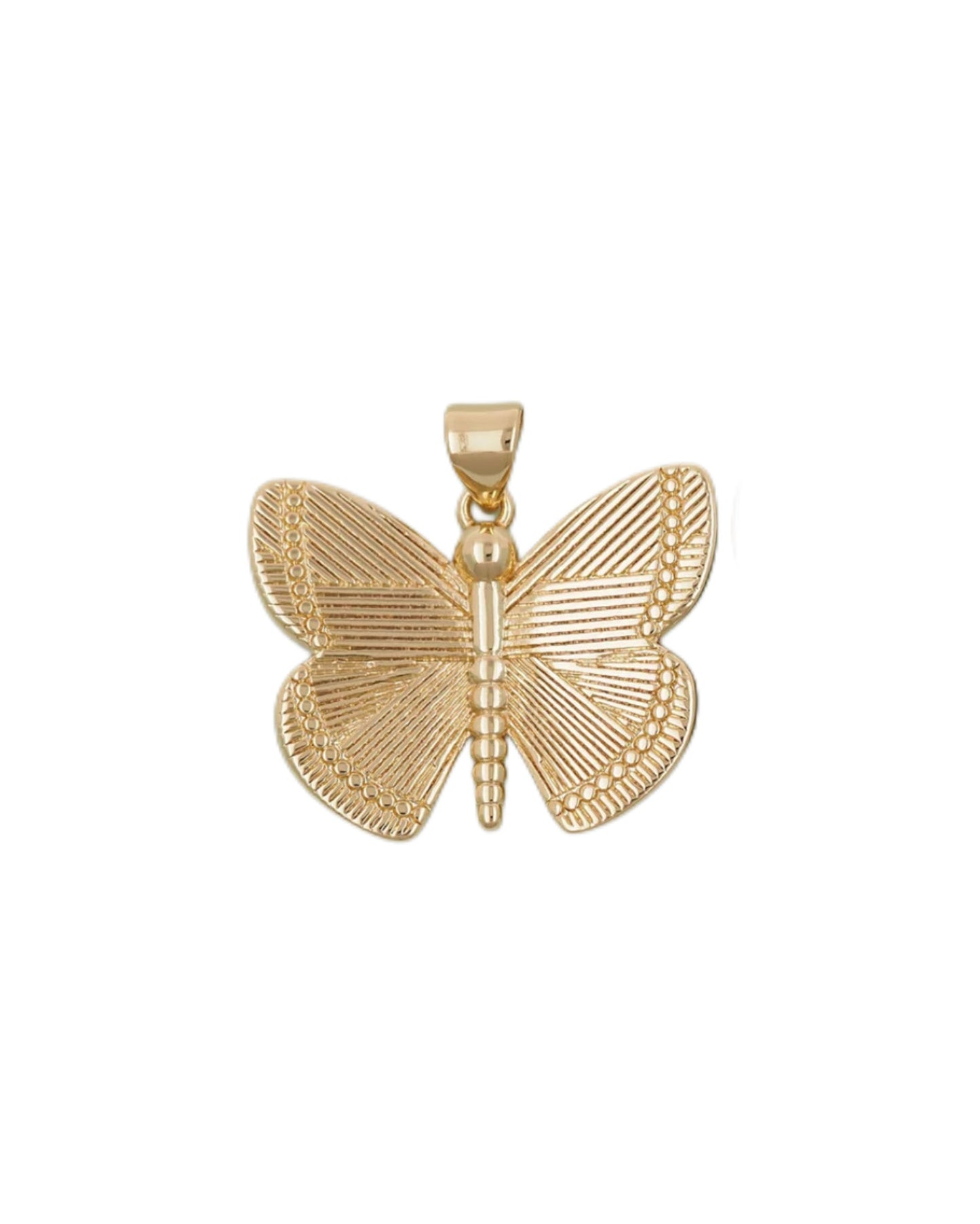 Gold Butterfly Charm