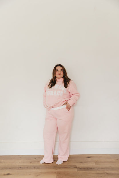 GG Pastel Pink Sweatpants