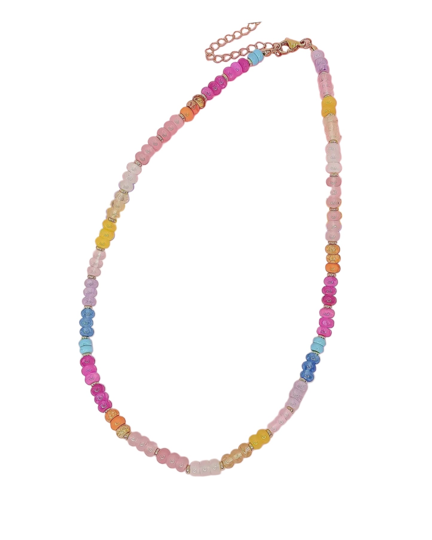 Sweet Vibrant Gemstone Necklace