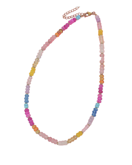 Sweet Vibrant Gemstone Necklace