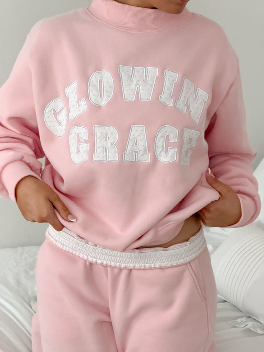 GG Pastel Pink Mockneck