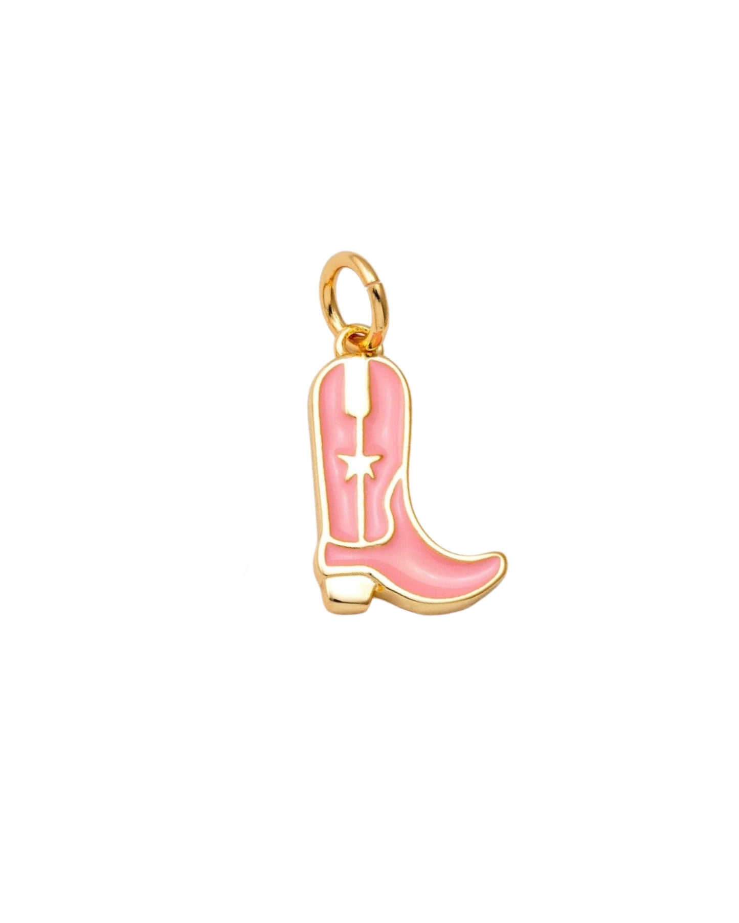 Pink Boot Charm