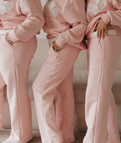 GG Pastel Pink Sweatpants
