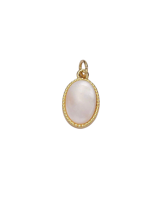Opal Glow Pearl Charm