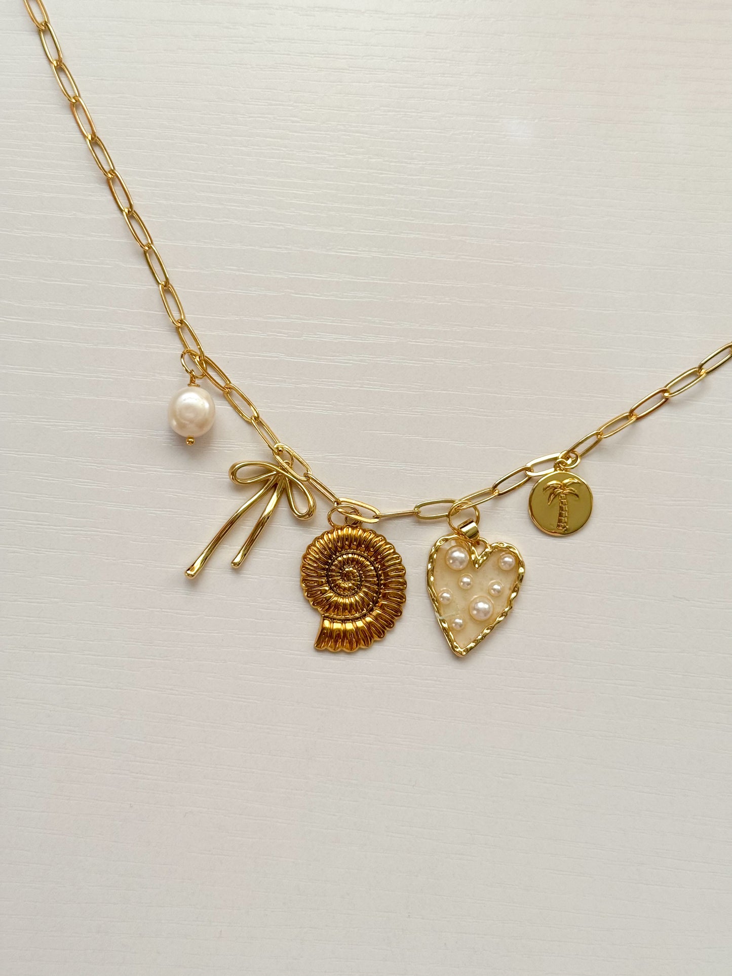 Spiral Shell Charm