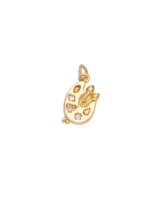 Tiny Paint Palette Charm