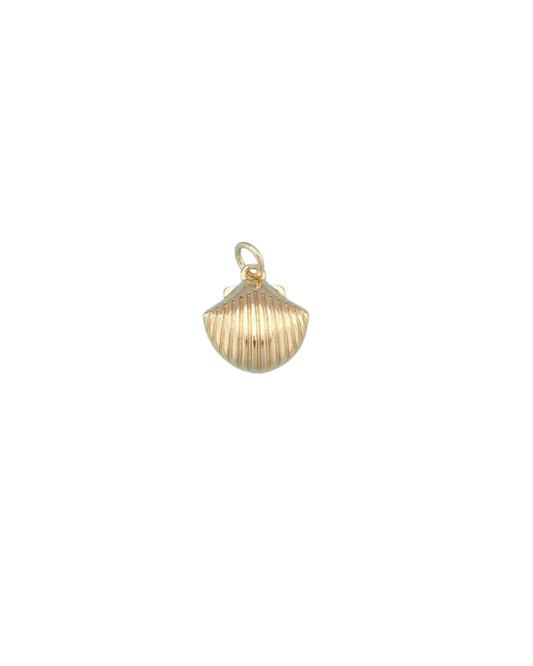Small Golden Shell Charm