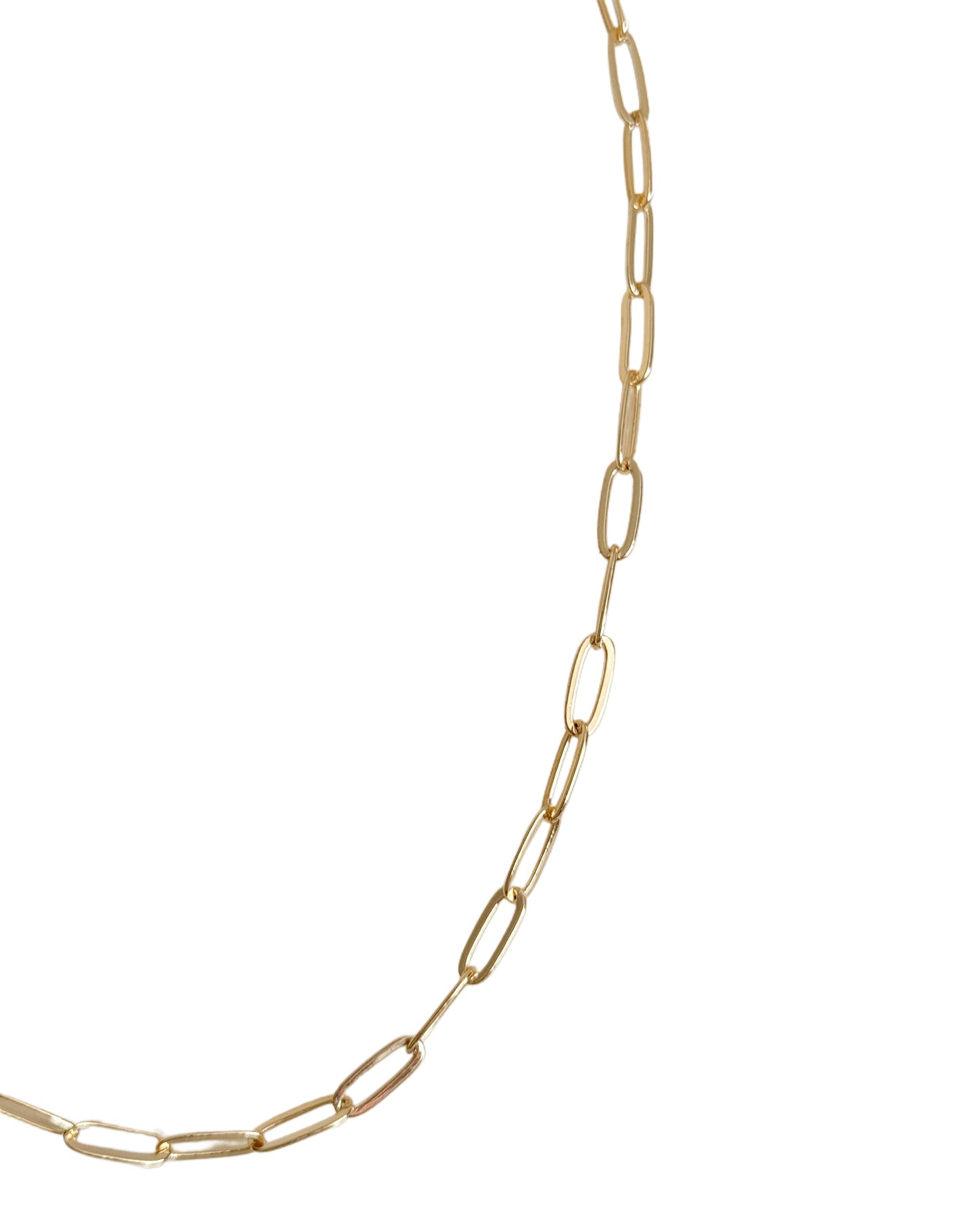 Paperclip Gold Bracelet