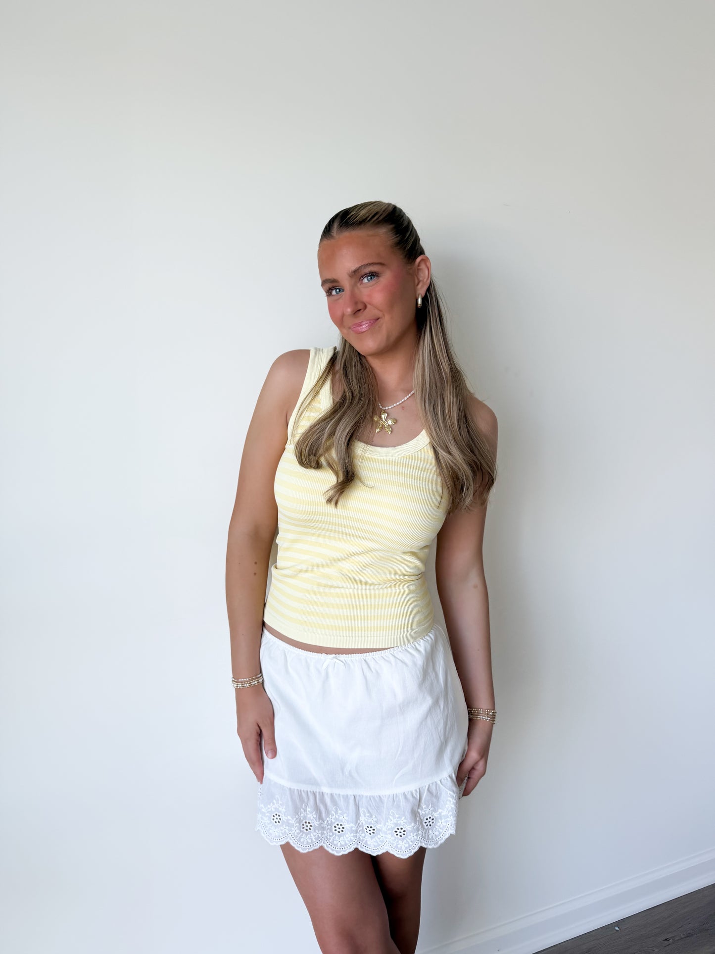 Yellow Striped Tank