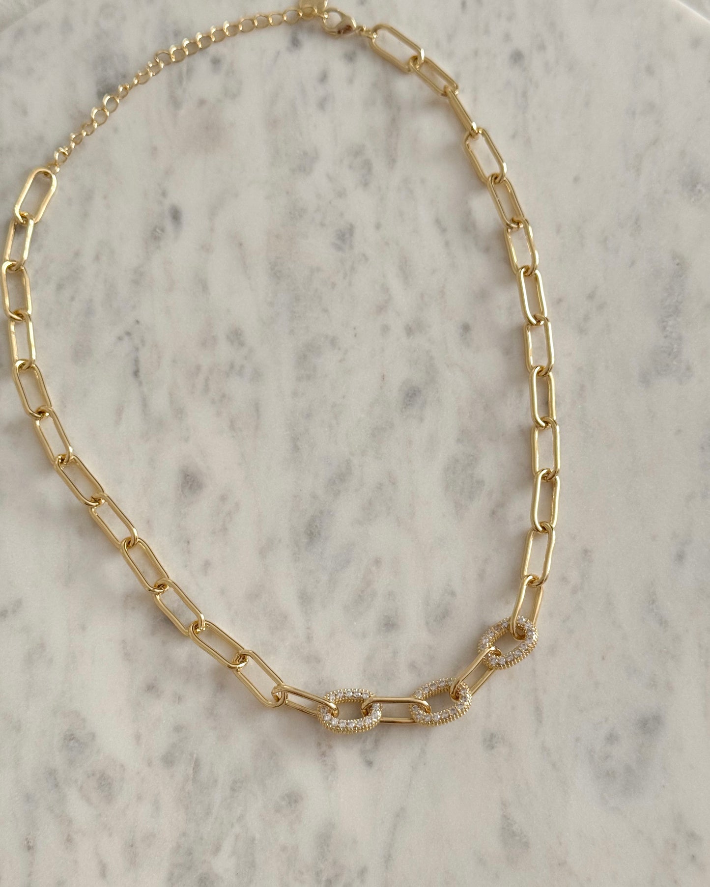 Triple Oval Necklace